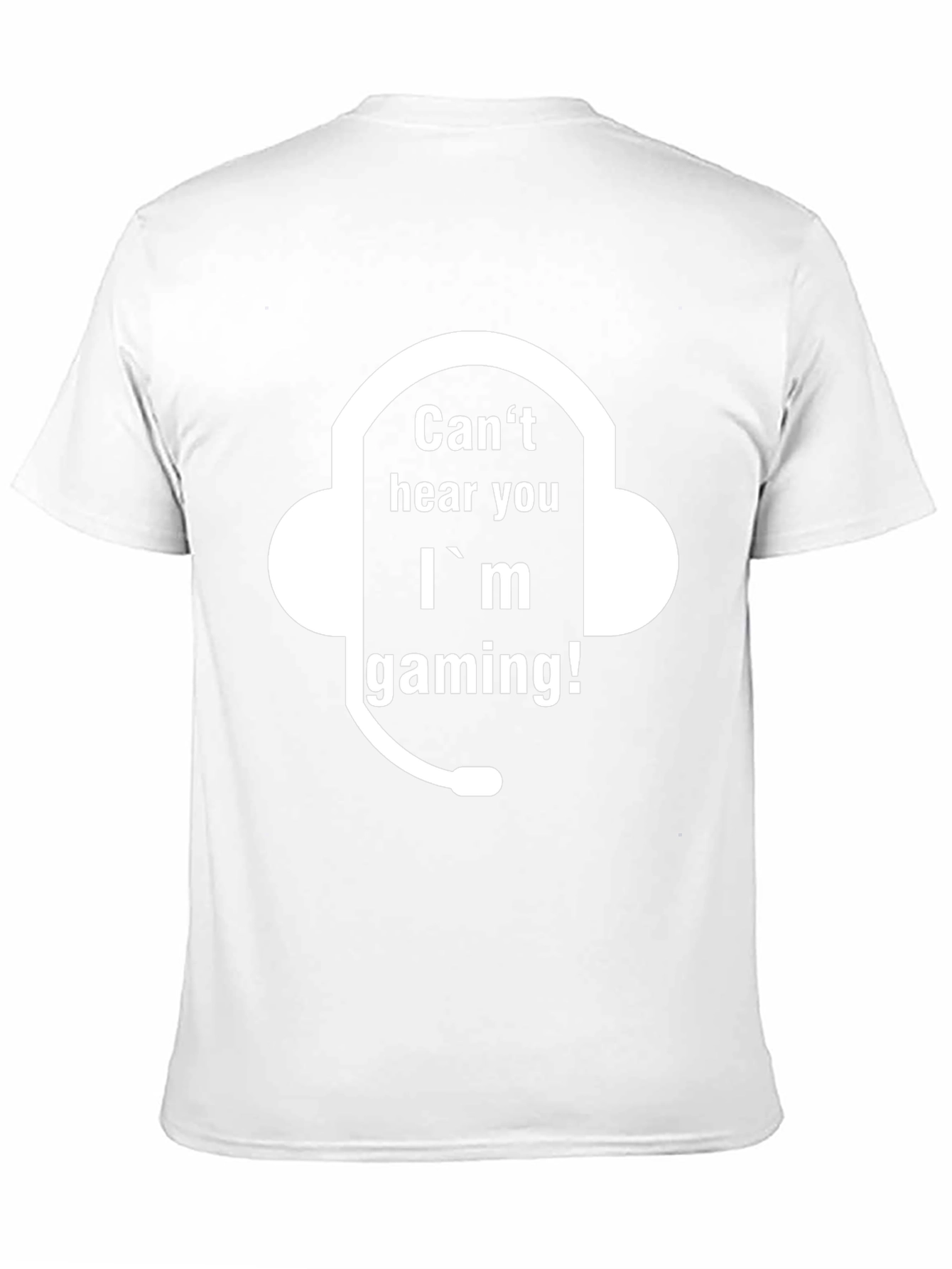 Camiseta Gamer - No te oigo ¡estoy jugando!