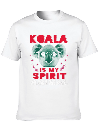 Camiseta Koala Spirit Animal Negra