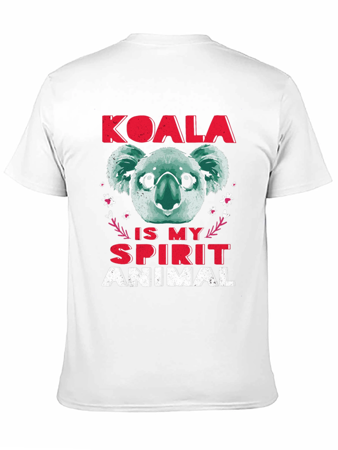 Camiseta Koala Spirit Animal Negra
