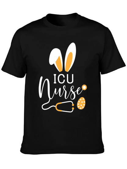 Camiseta ICU Nurse Conejo de Pascua