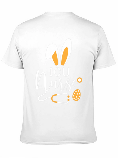 Camiseta ICU Nurse Conejo de Pascua