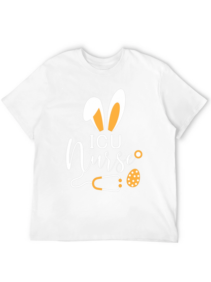 Camiseta ICU Nurse Conejo de Pascua