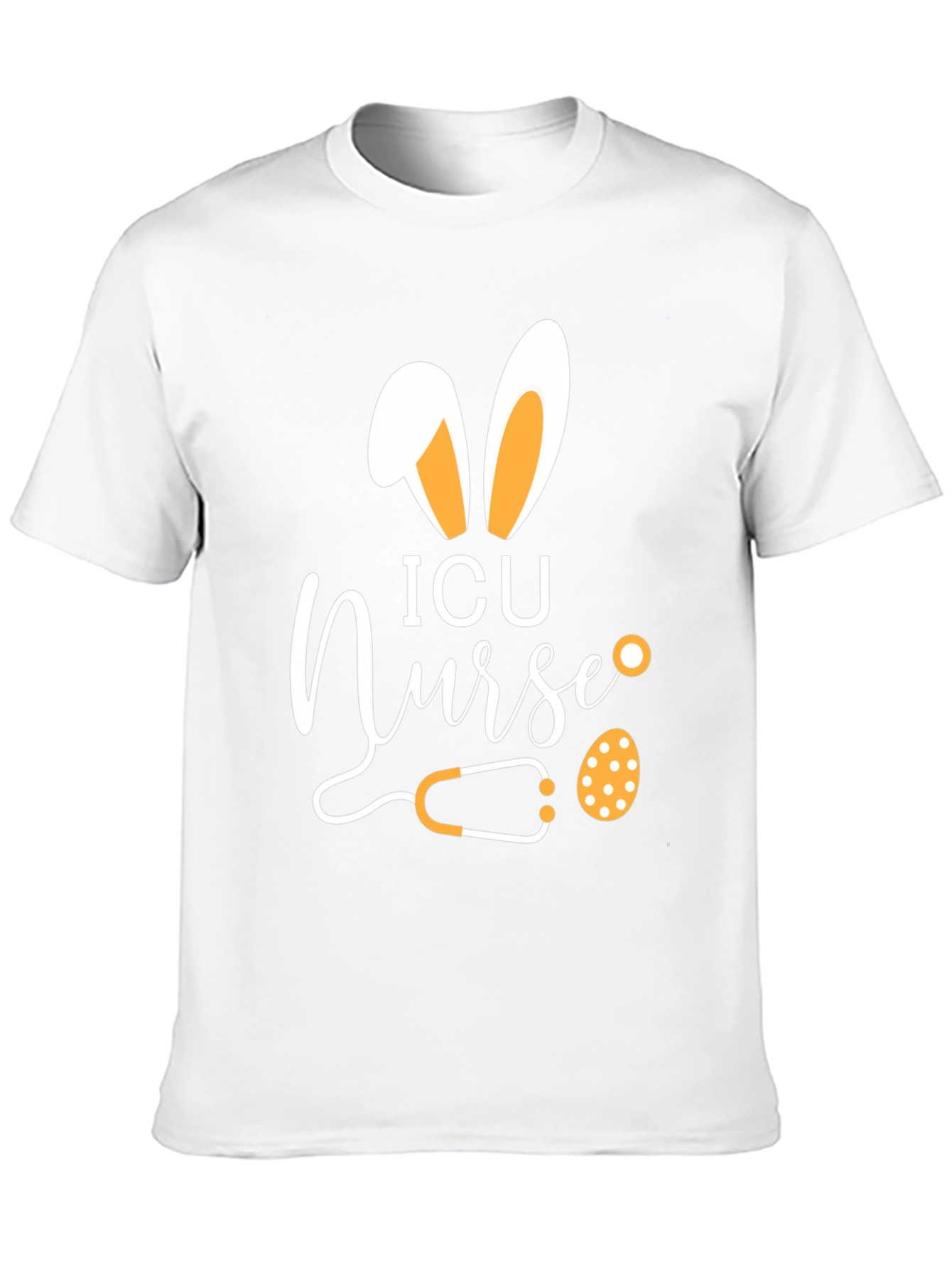 Camiseta ICU Nurse Conejo de Pascua
