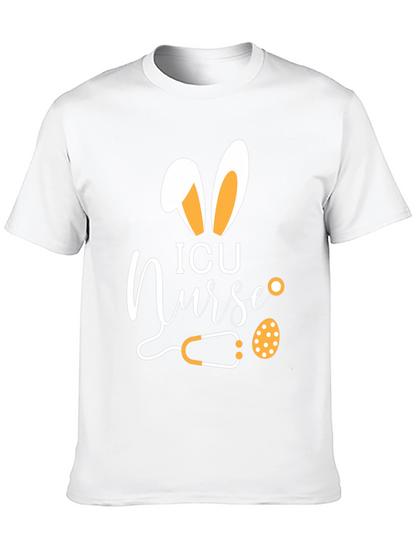 Camiseta ICU Nurse Conejo de Pascua