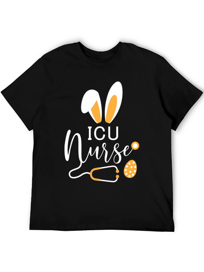 Camiseta ICU Nurse Conejo de Pascua