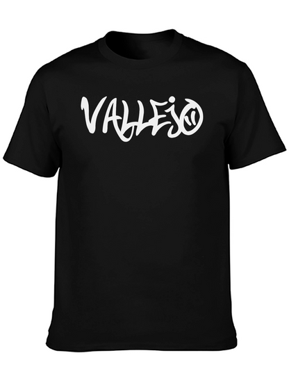 Camiseta Negra Vallejo Estilo Urbano