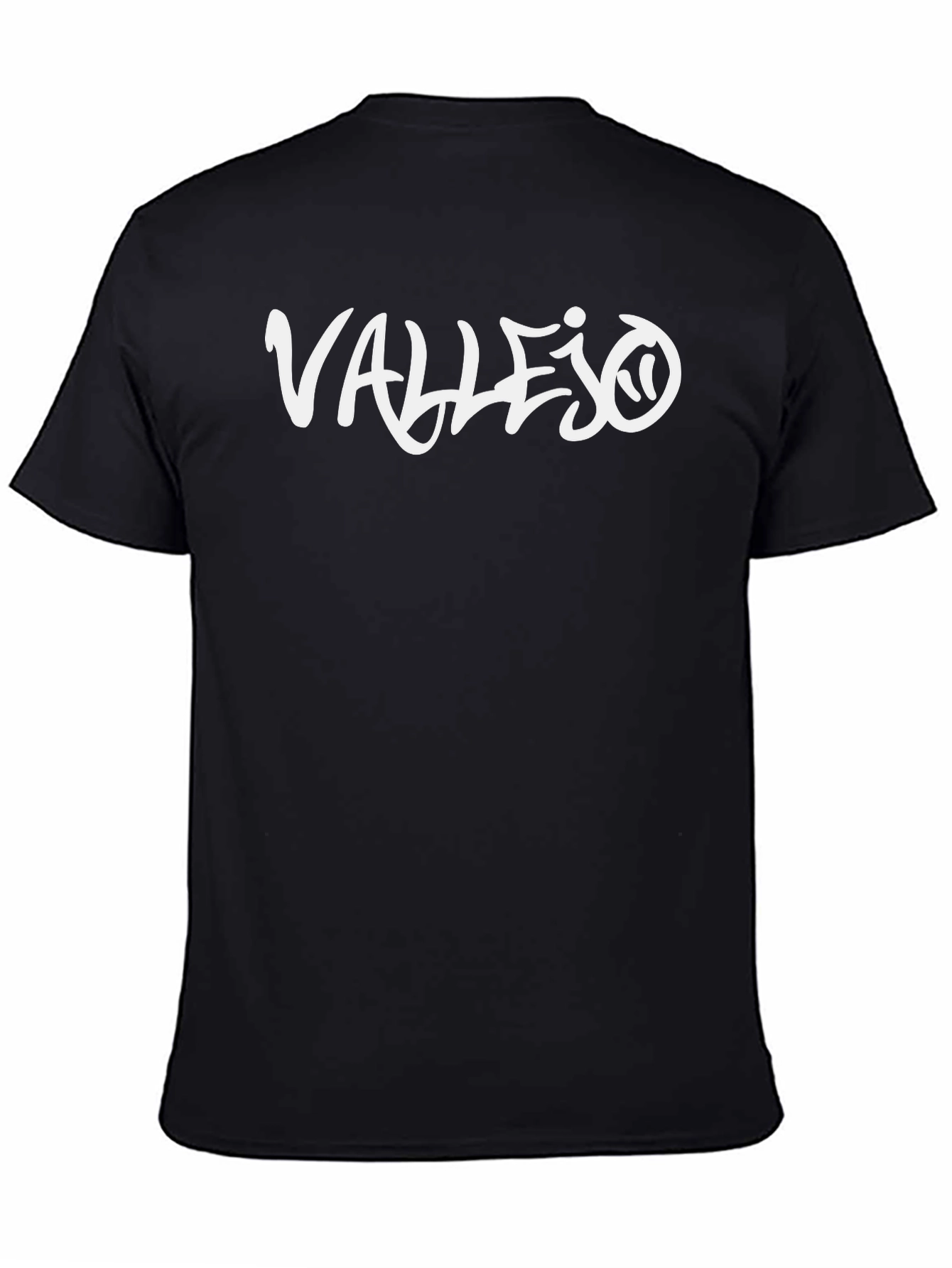 Camiseta Negra Vallejo Estilo Urbano