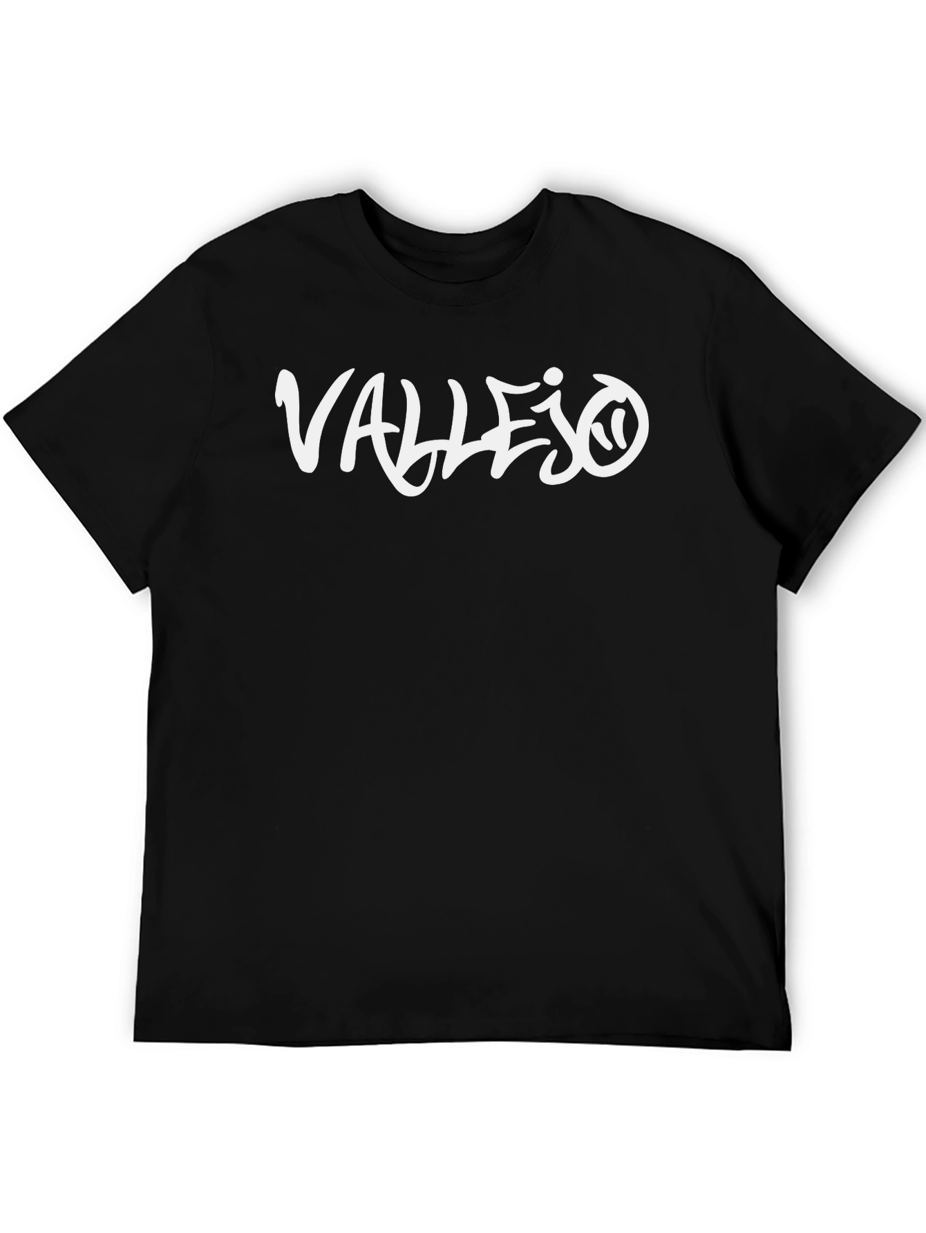 Camiseta Negra Vallejo Estilo Urbano