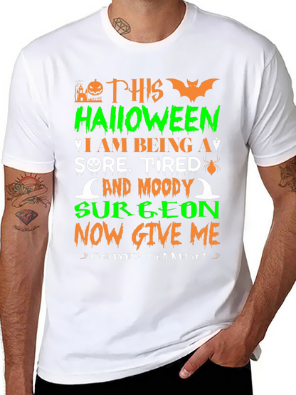 Camiseta Halloween Cirujano Gruñón