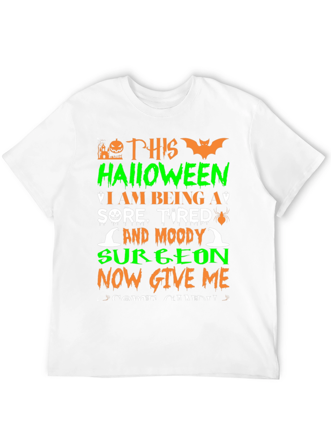 Camiseta Halloween Cirujano Gruñón