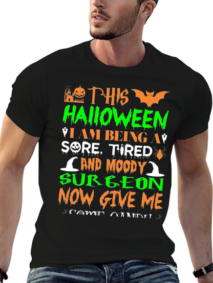 Camiseta Halloween Cirujano Gruñón