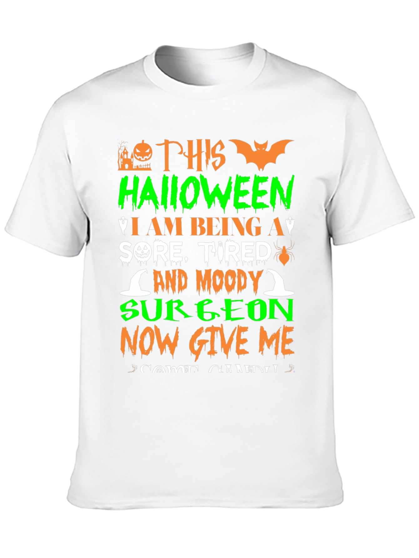 Camiseta Halloween Cirujano Gruñón
