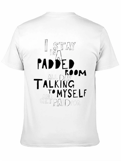 Camiseta Negra Hombre Padded Room