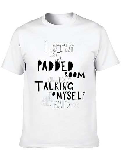 Camiseta Negra Hombre Padded Room