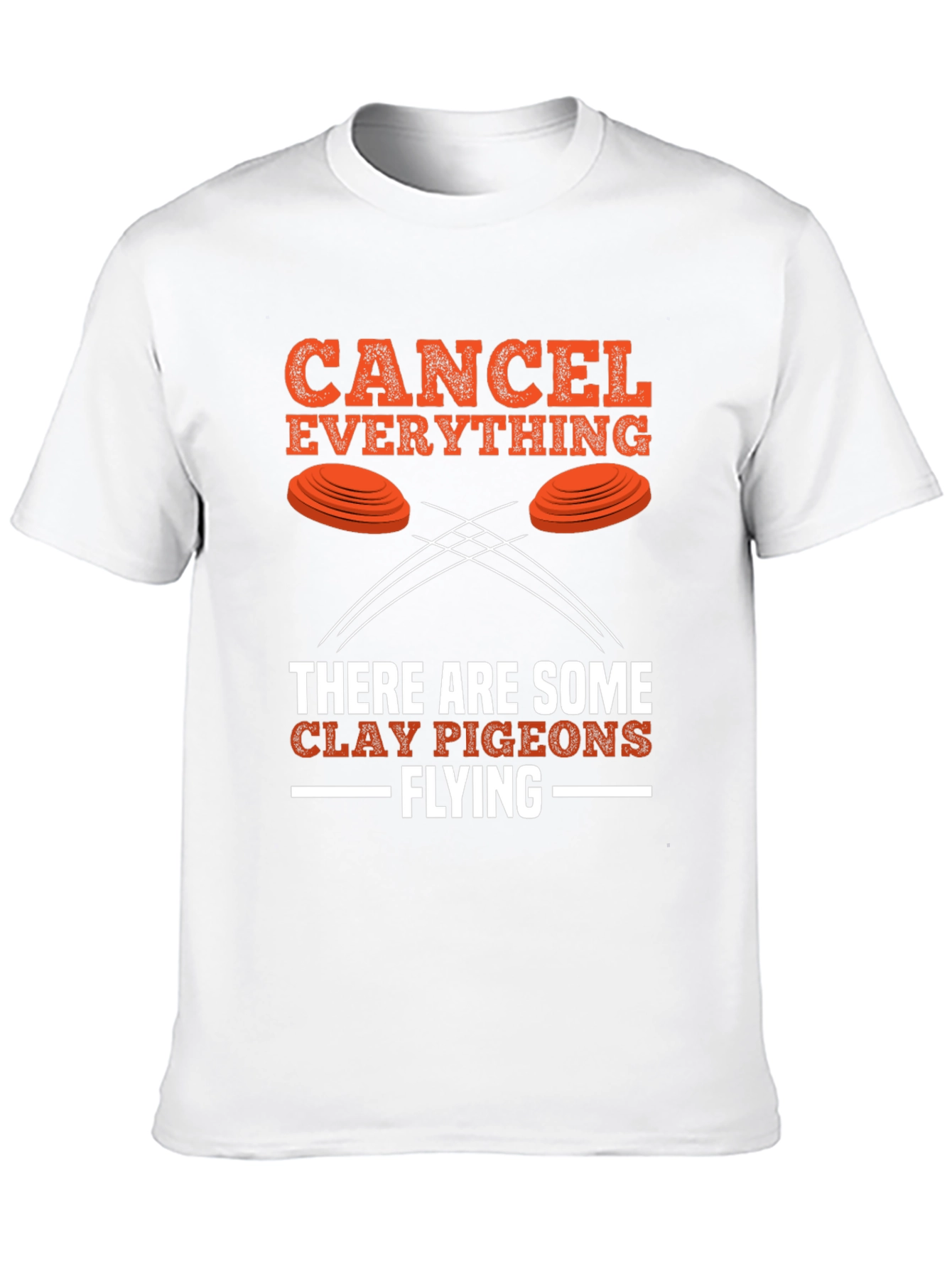 Camiseta Negra Cancel Everything Clay Pigeons