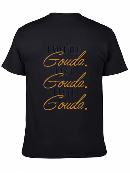 Camiseta Negra Amo el Gouda