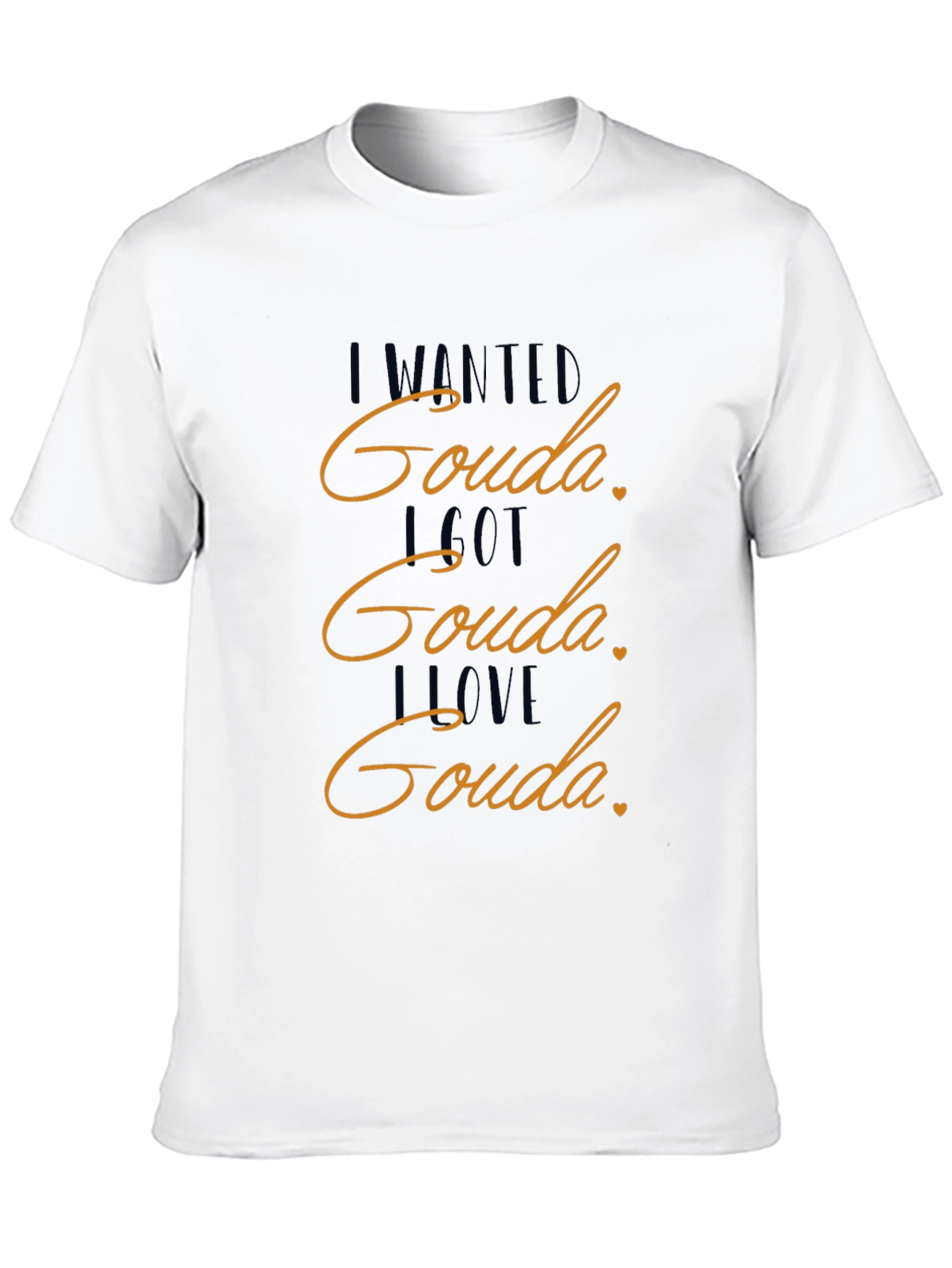 Camiseta Negra Amo el Gouda