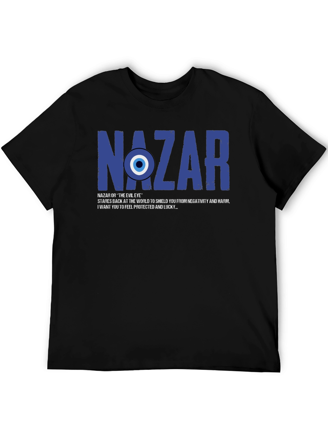 Camiseta Negra Nazar: Protección y Buena Suerte