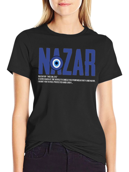 Camiseta Negra Nazar: Protección y Buena Suerte