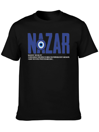 Camiseta Negra Nazar: Protección y Buena Suerte