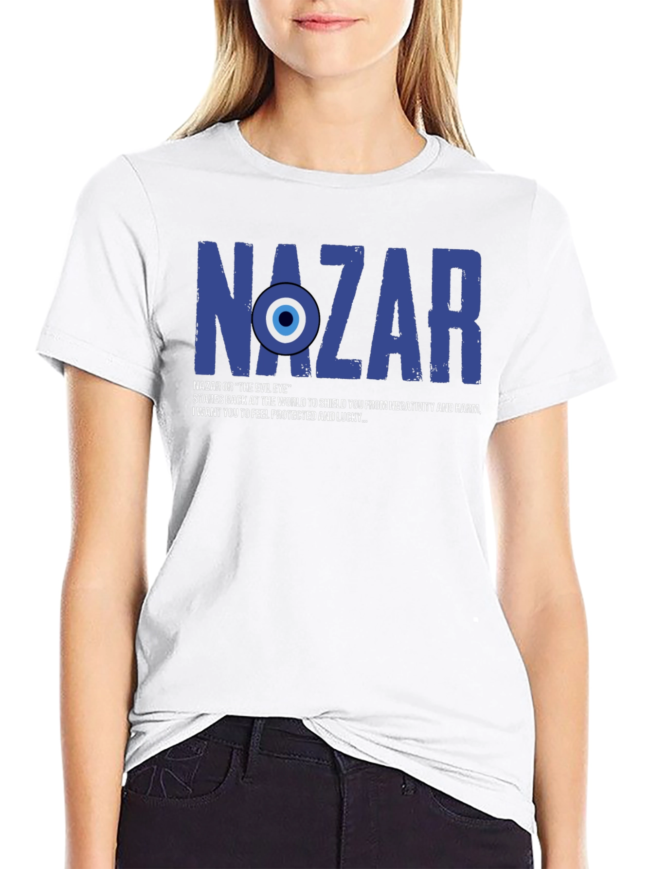 Camiseta Negra Nazar: Protección y Buena Suerte