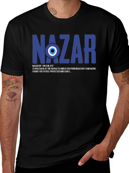 Camiseta Negra Nazar: Protección y Buena Suerte