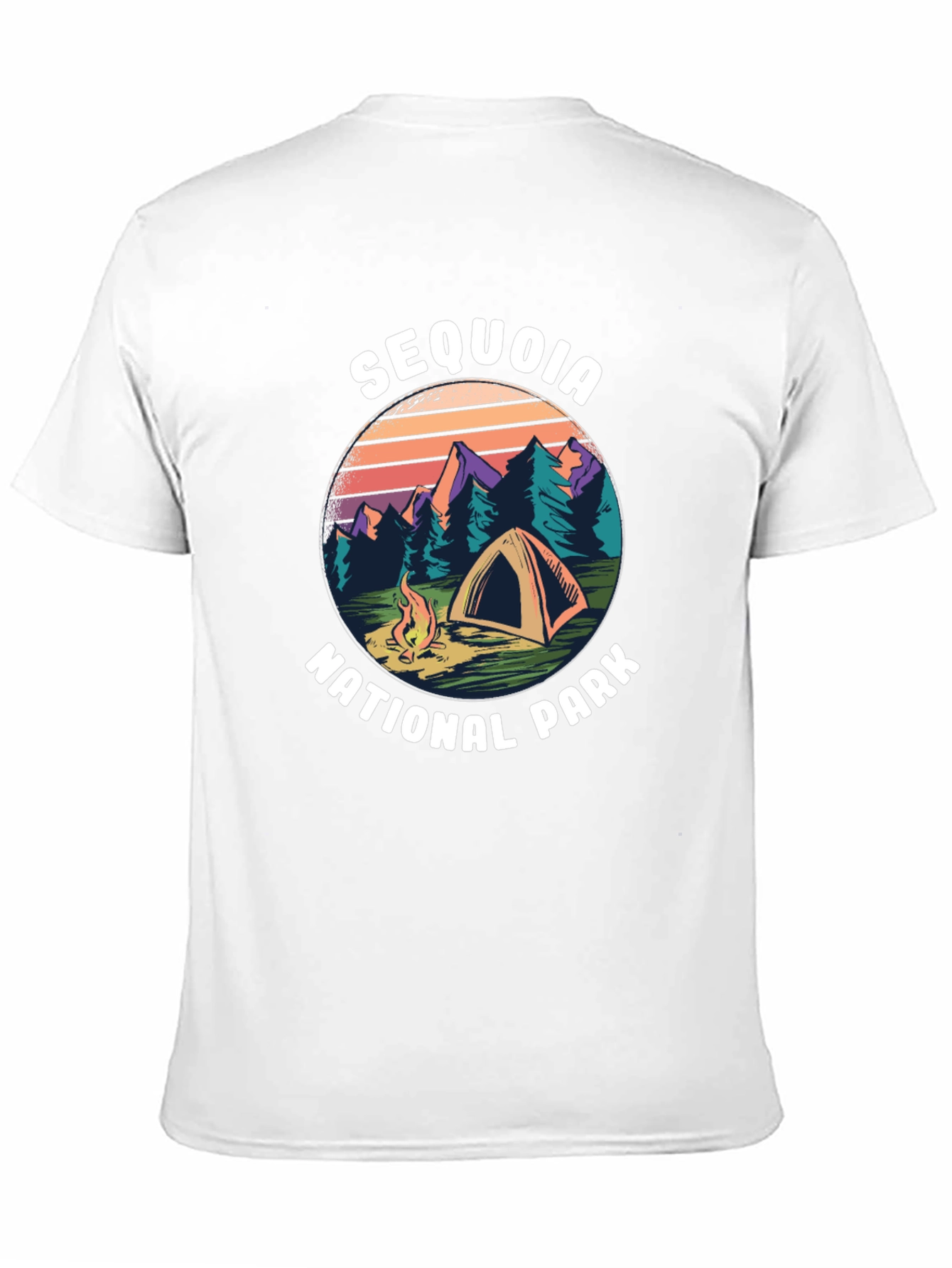 Camiseta Sequoia National Park para Aventura al Aire Libre