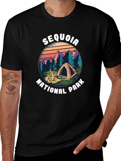Camiseta Sequoia National Park para Aventura al Aire Libre