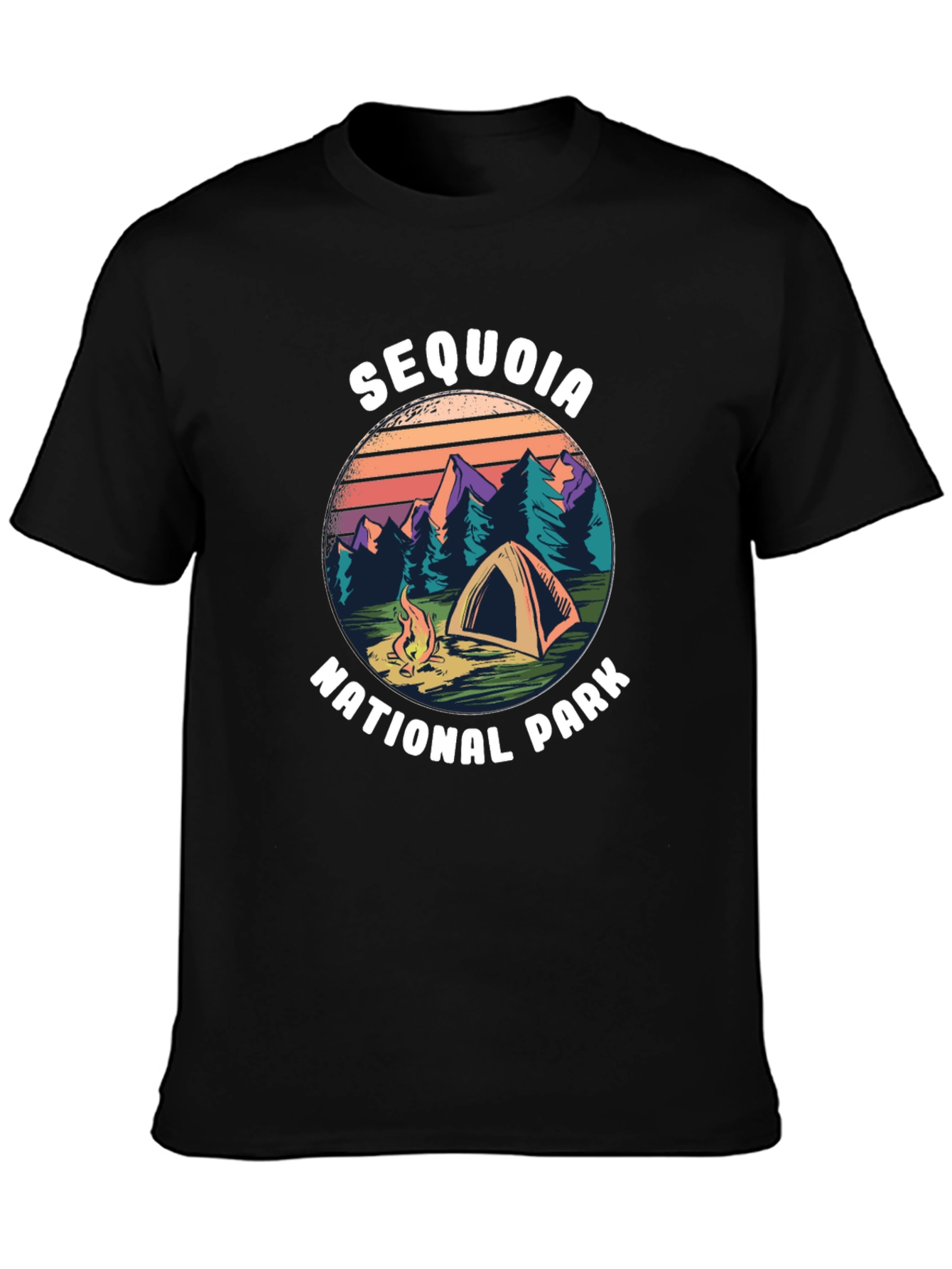 Camiseta Sequoia National Park para Aventura al Aire Libre