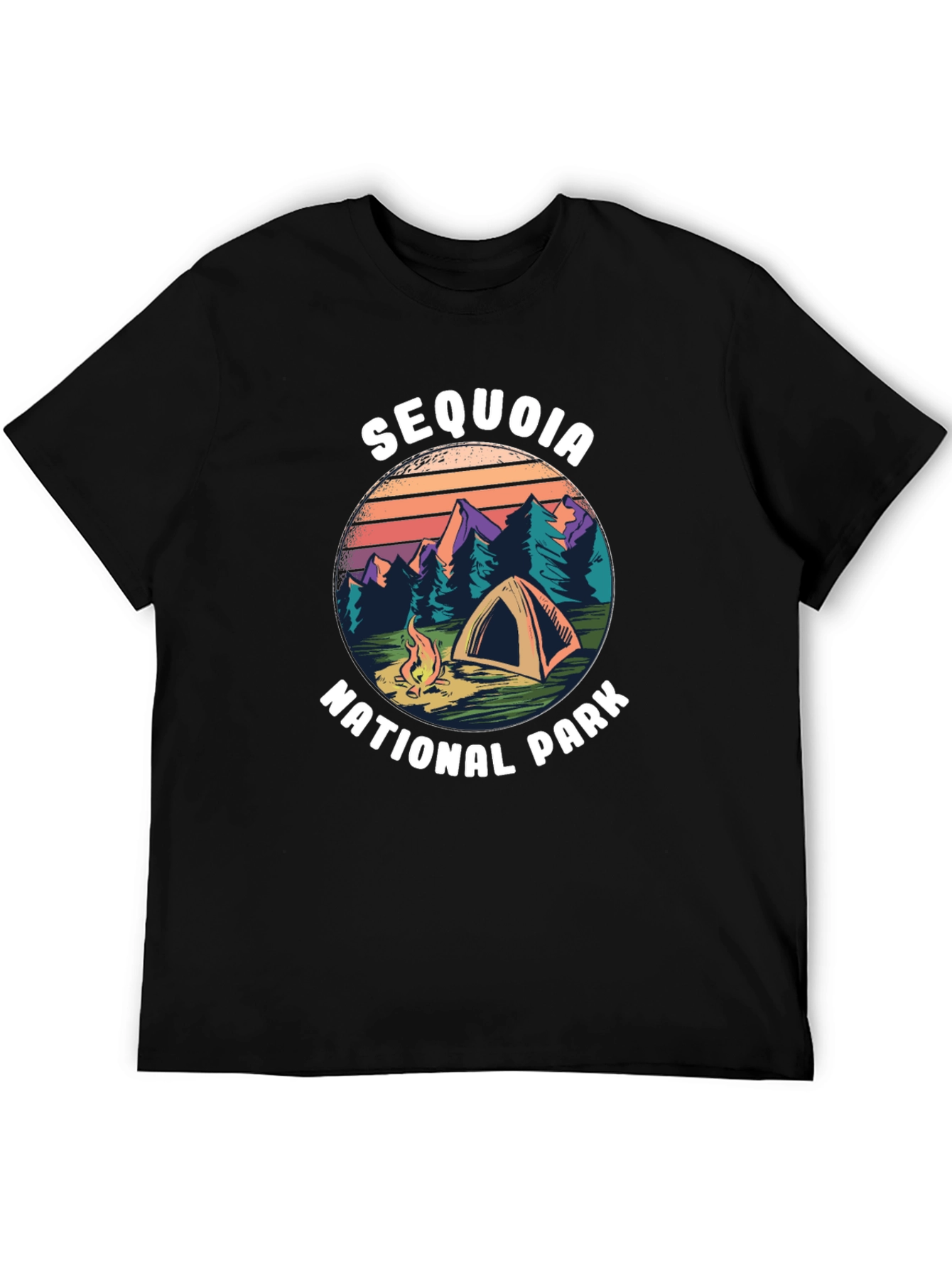 Camiseta Sequoia National Park para Aventura al Aire Libre