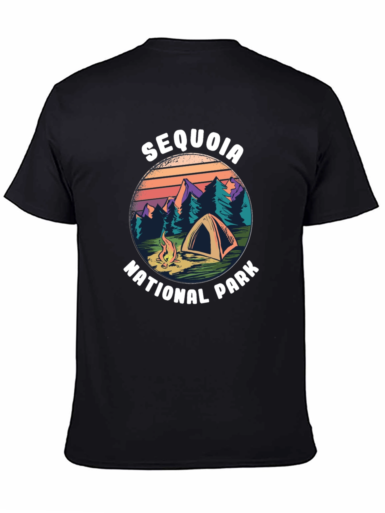 Camiseta Sequoia National Park para Aventura al Aire Libre