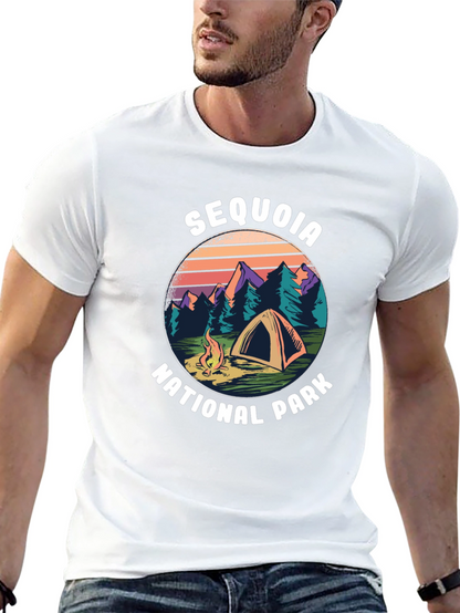 Camiseta Sequoia National Park para Aventura al Aire Libre