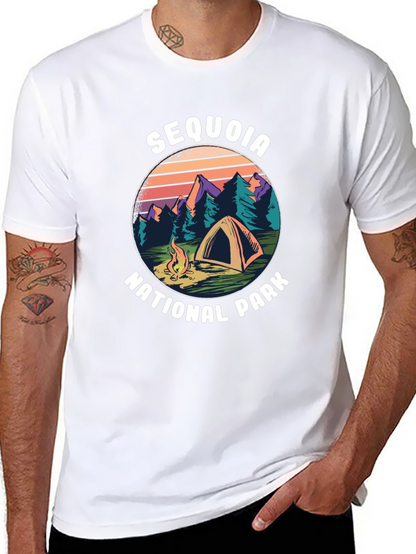 Camiseta Sequoia National Park para Aventura al Aire Libre