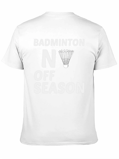 Camiseta Negra Badminton - Nunca Fuera de Temporada