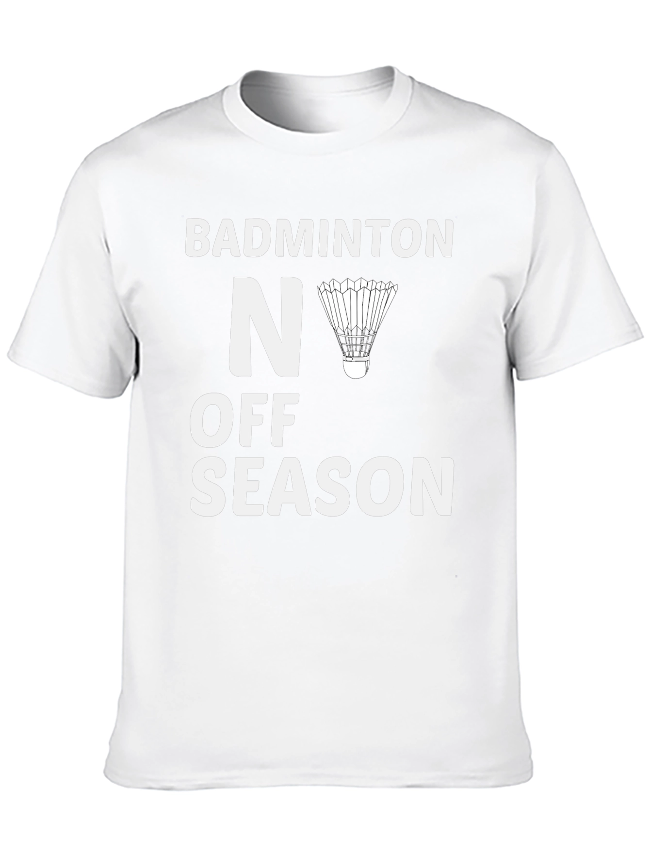 Camiseta Negra Badminton - Nunca Fuera de Temporada