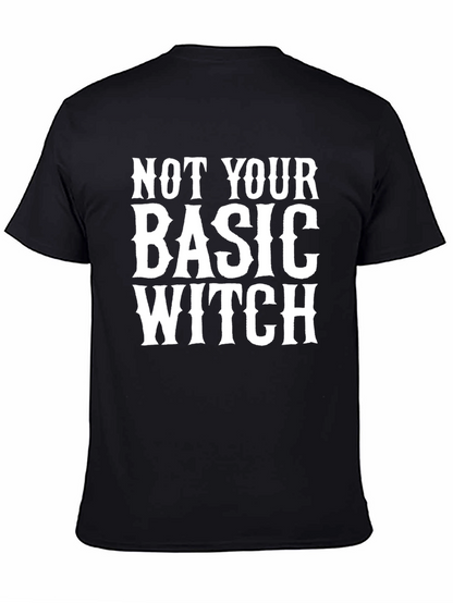Camiseta Negra: No Soy Tu Bruja Básica
