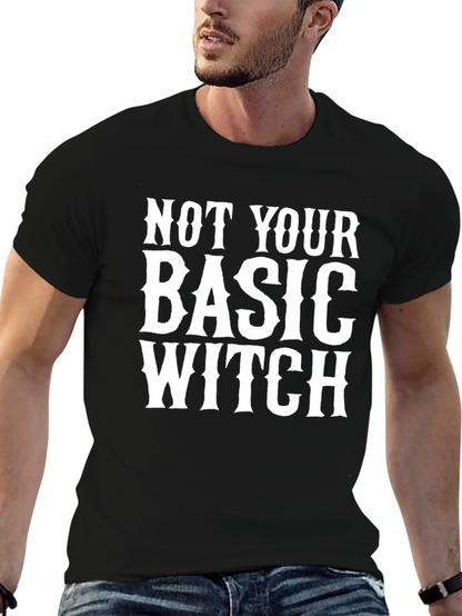 Camiseta Negra: No Soy Tu Bruja Básica