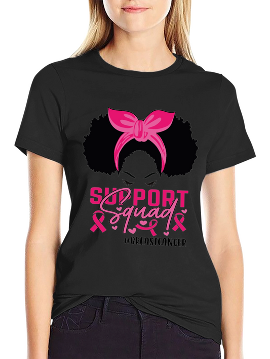 Camiseta Apoyo Cáncer de Mama - Support Squad