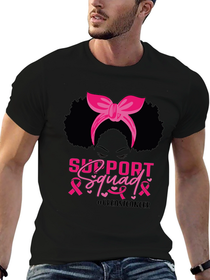 Camiseta Apoyo Cáncer de Mama - Support Squad