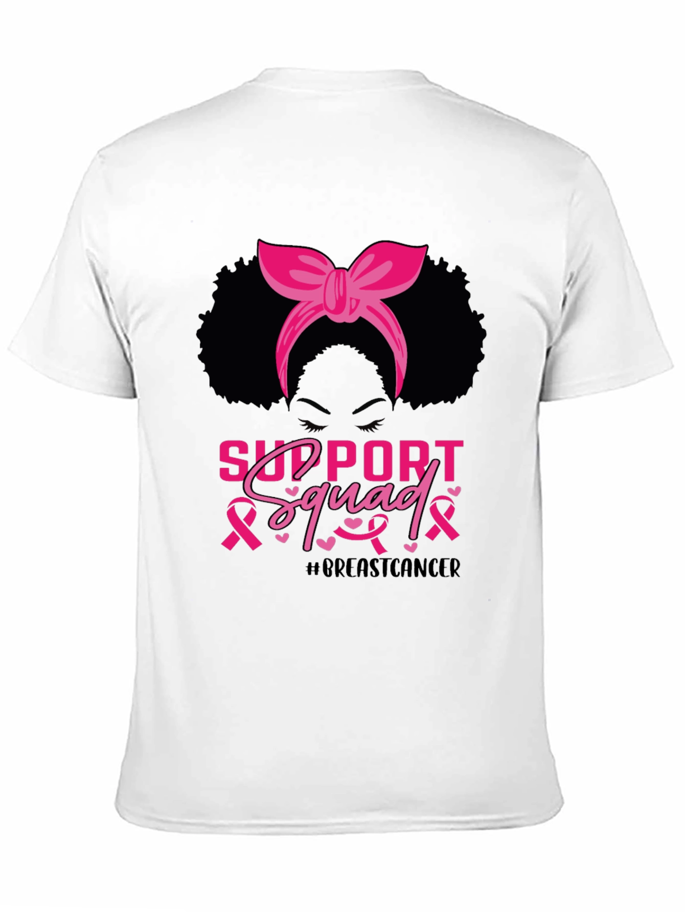 Camiseta Apoyo Cáncer de Mama - Support Squad