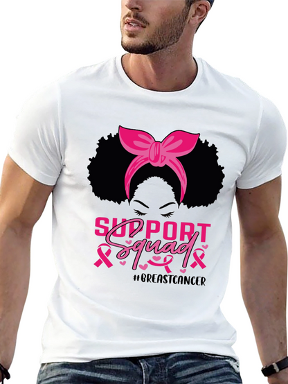 Camiseta Apoyo Cáncer de Mama - Support Squad
