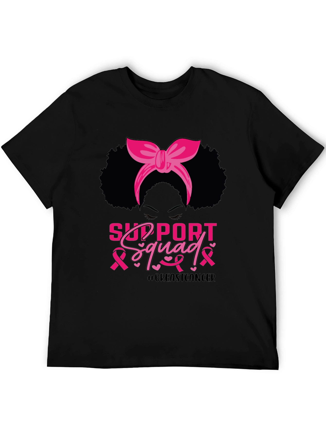Camiseta Apoyo Cáncer de Mama - Support Squad