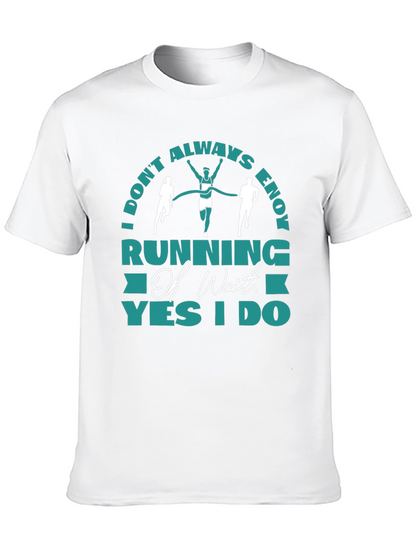 Camiseta Negra Running: Oh Wait Yes I Do