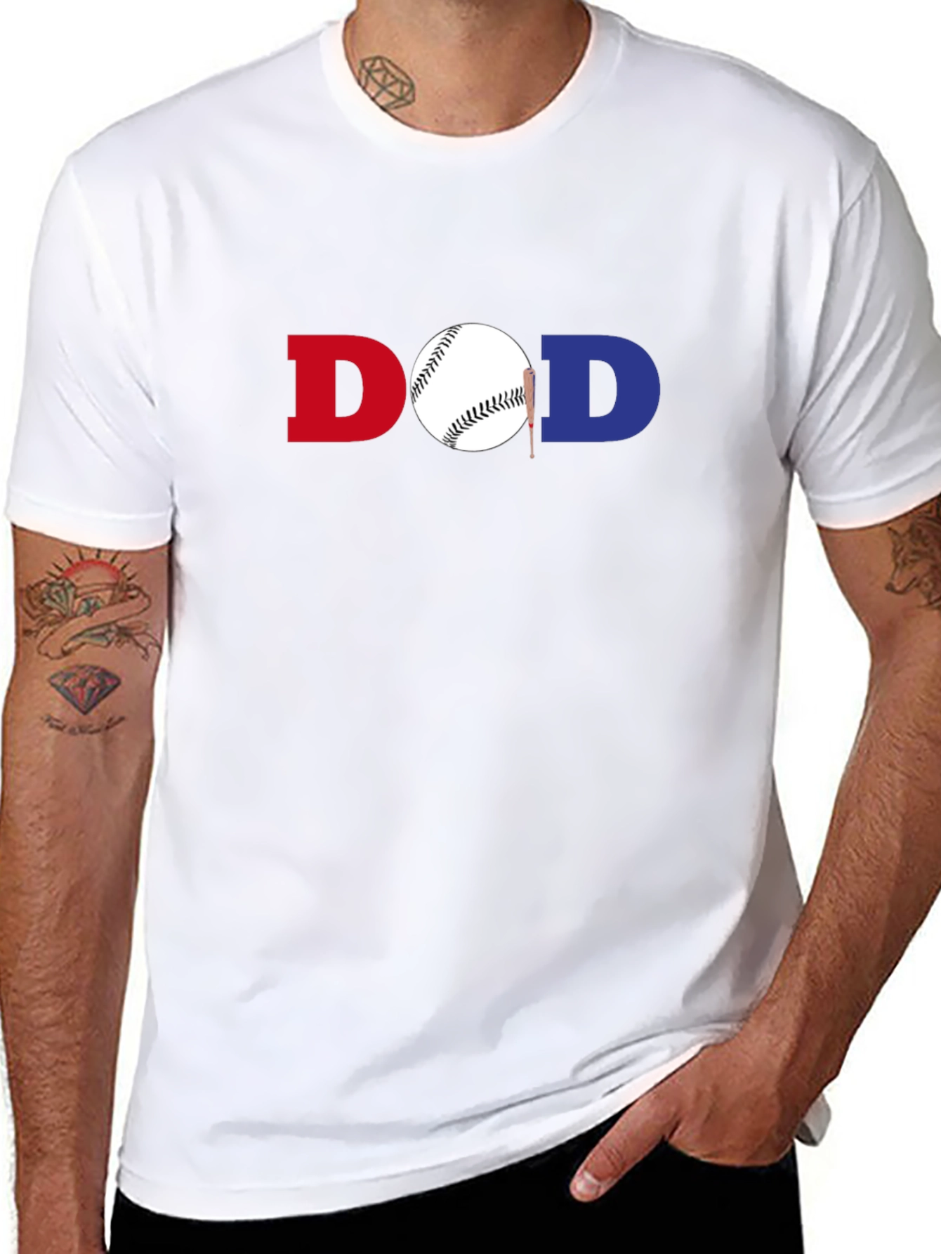 Camiseta Hombre DOD Béisbol - Regalo Día del Padre