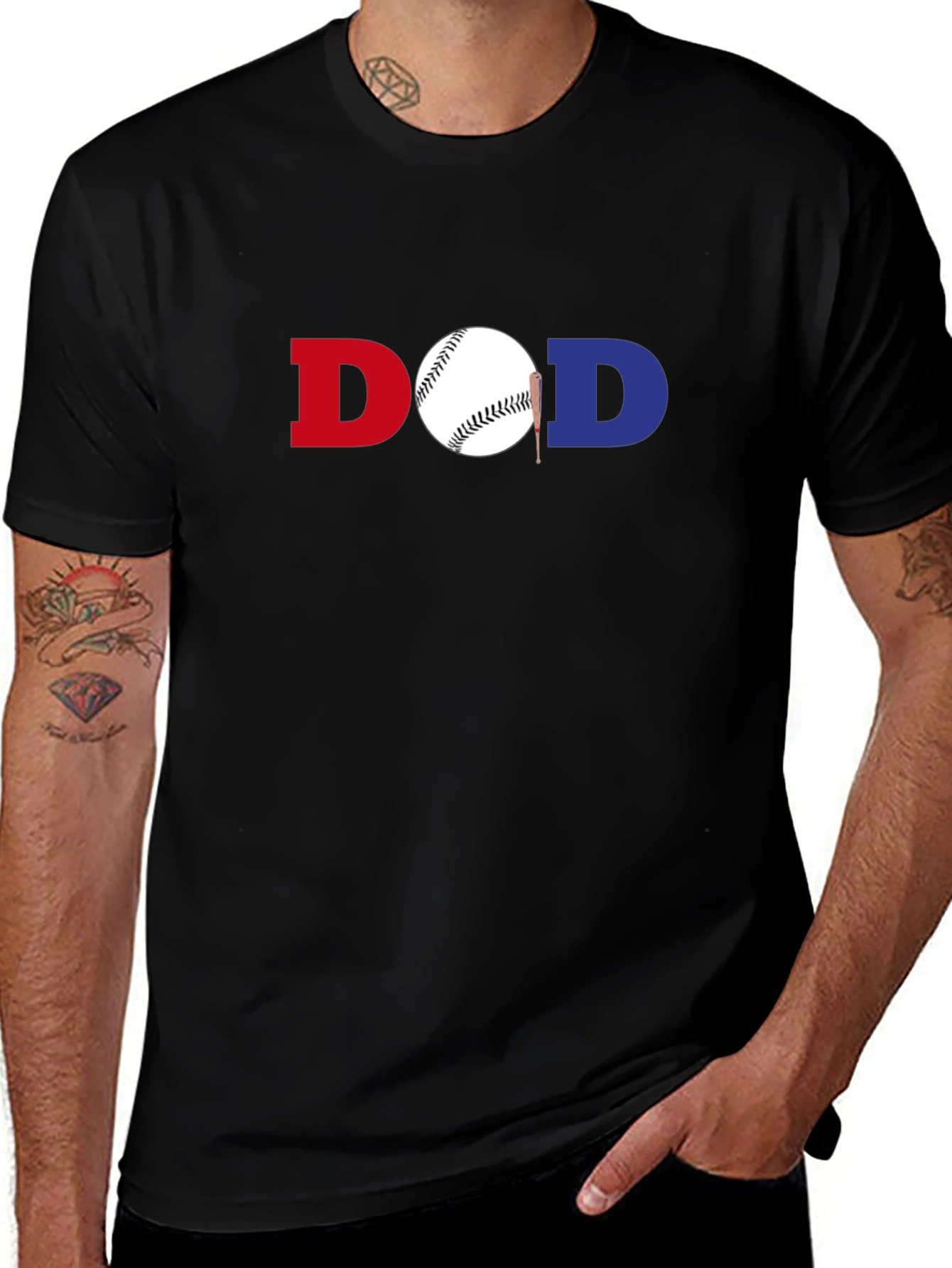Camiseta Hombre DOD Béisbol - Regalo Día del Padre