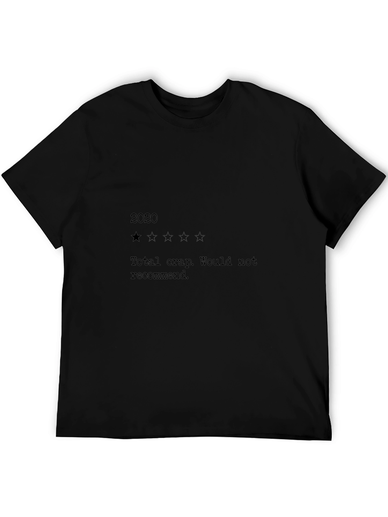 Camiseta Negra Humorística: Reseña 2020