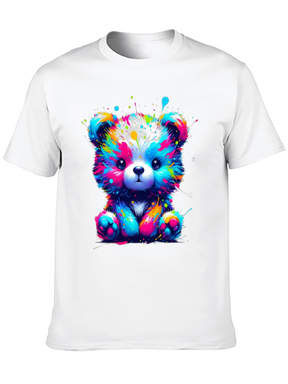Camiseta Oso de Peluche Neon