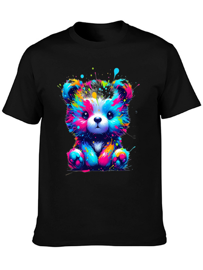 Camiseta Oso de Peluche Neon