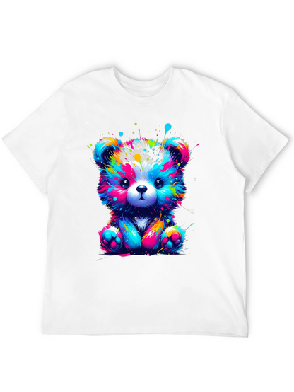 Camiseta Oso de Peluche Neon