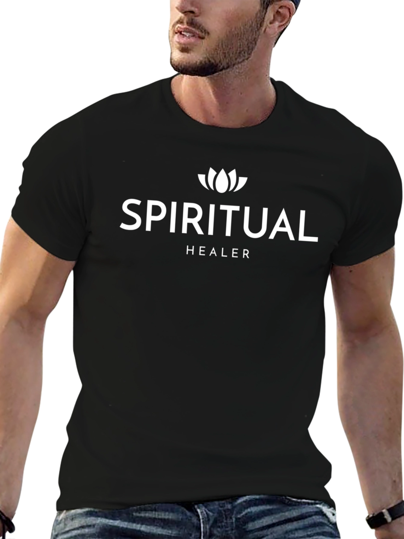 Camiseta Negra: Sanador Espiritual